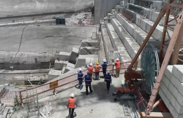 Foto 1.Trabajos En Presa Montegrande Avanzan En Un 80 %.